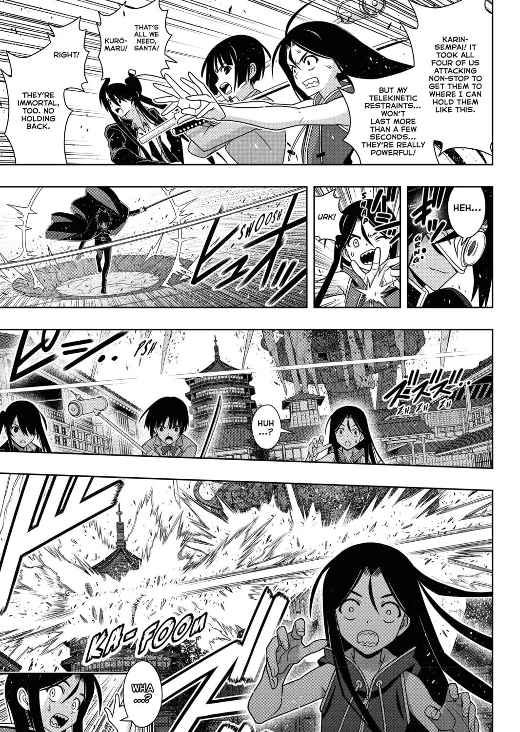 Read UQ HOLDER! chapter 160 image 52 on Lezhin