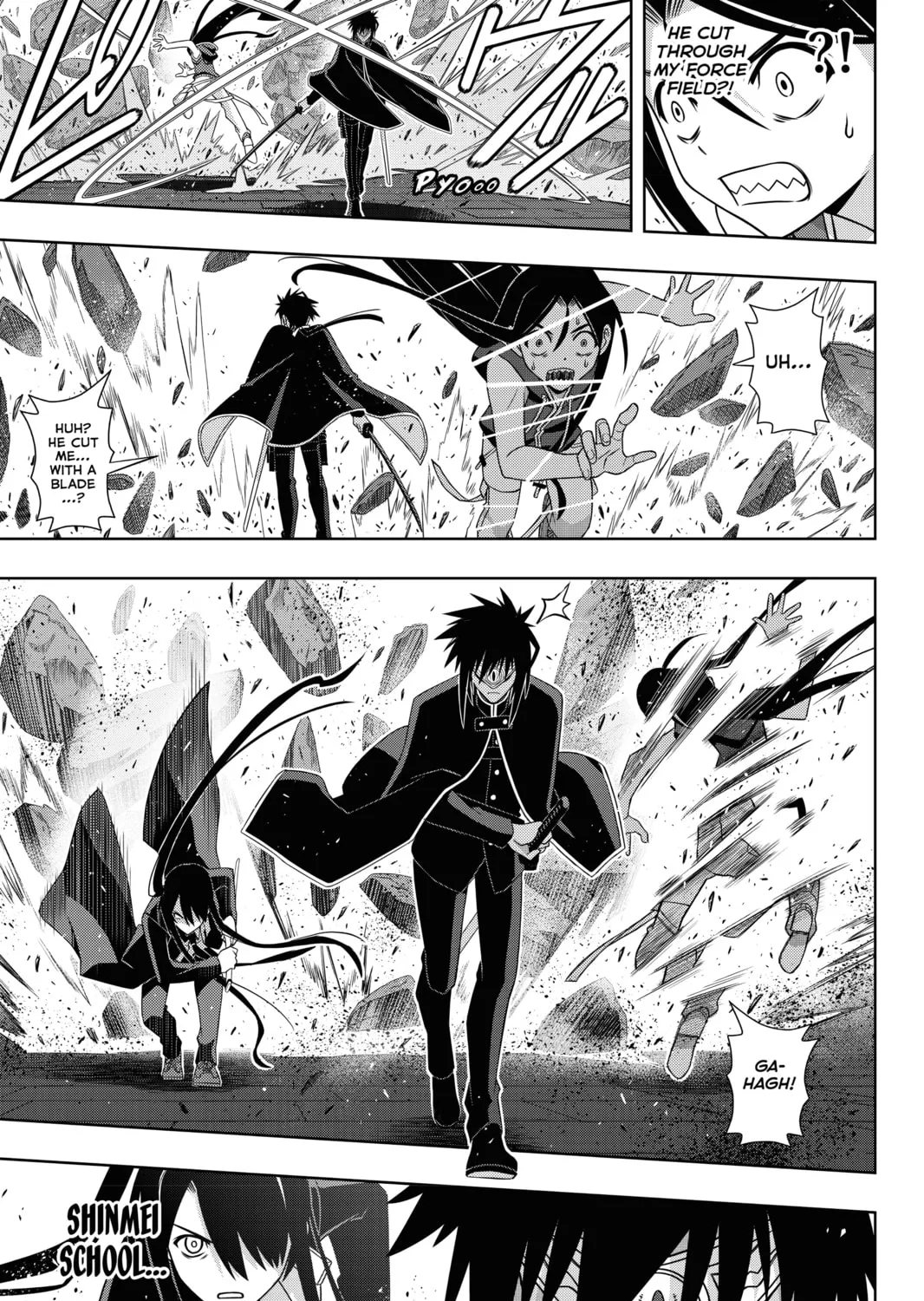 Read UQ HOLDER! chapter 160 image 56 on Lezhin
