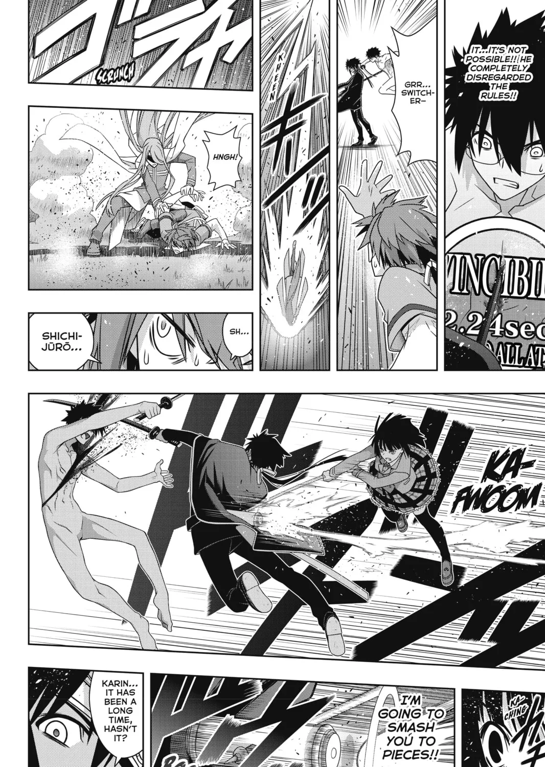 Read UQ HOLDER! chapter 160 image 66 on Lezhin