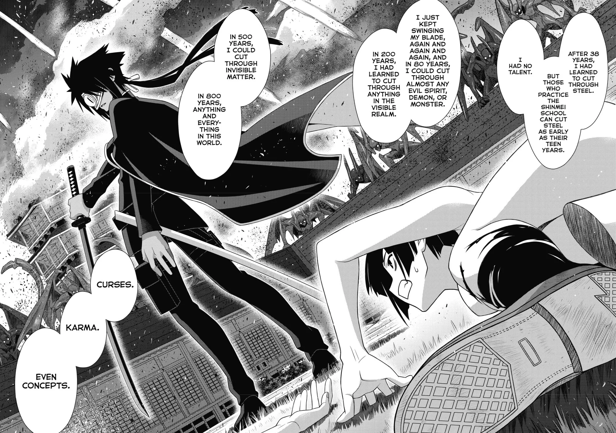 Read UQ HOLDER! chapter 160 image 72 on Lezhin