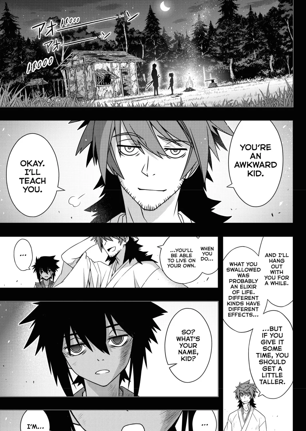 Read UQ HOLDER! chapter 161 image 12 on Lezhin