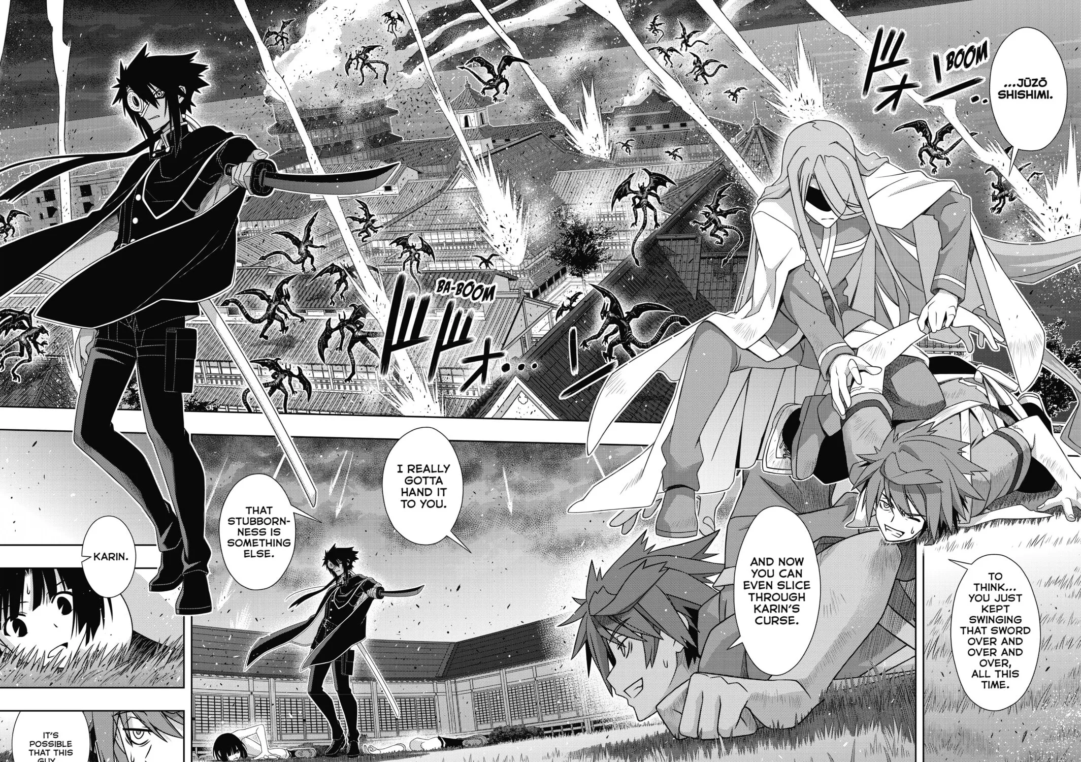 Read UQ HOLDER! chapter 161 image 14 on Lezhin