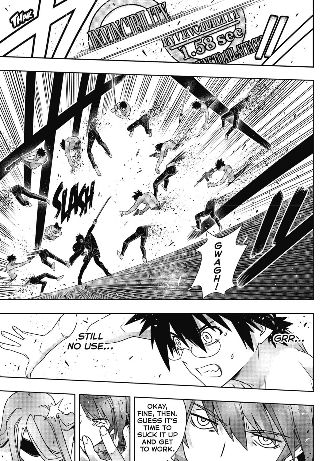 Read UQ HOLDER! chapter 161 image 22 on Lezhin