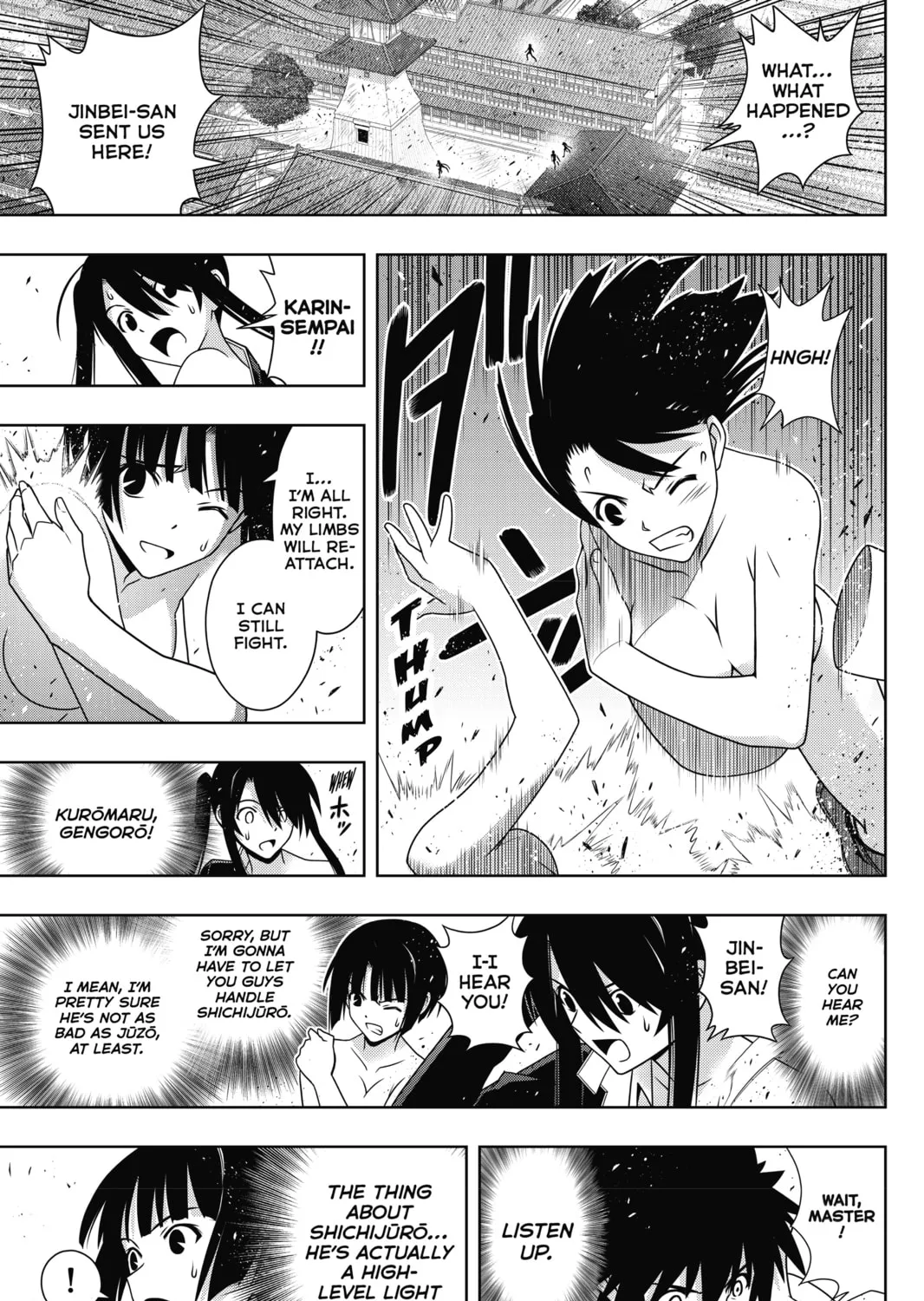 Read UQ HOLDER! chapter 161 image 26 on Lezhin