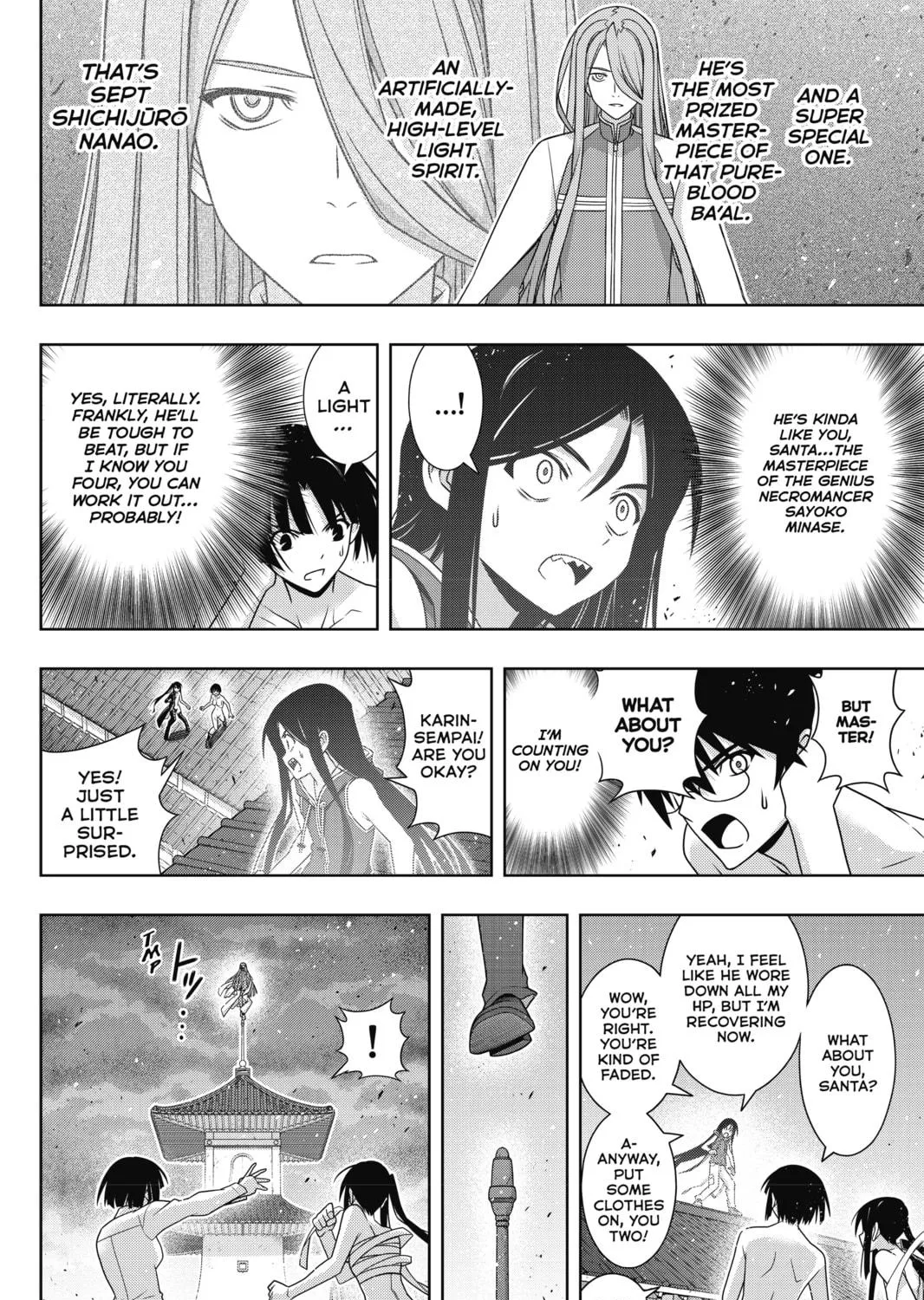 Read UQ HOLDER! chapter 161 image 28 on Lezhin