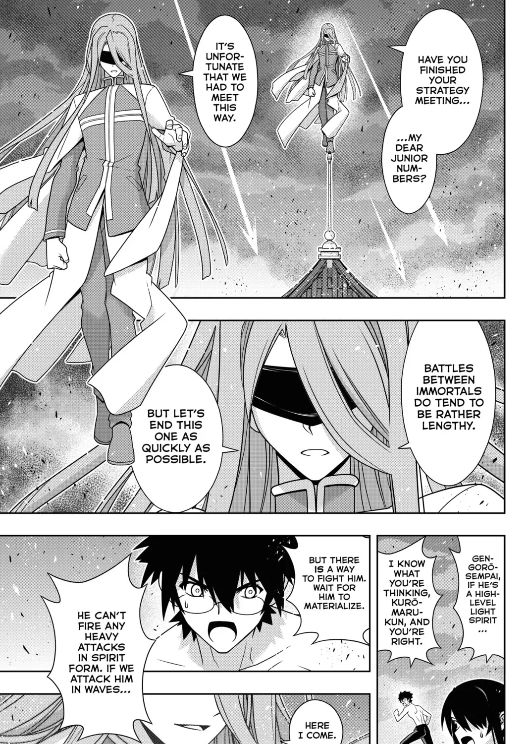 Read UQ HOLDER! chapter 161 image 30 on Lezhin