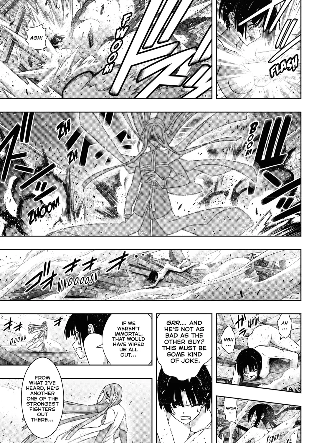 Read UQ HOLDER! chapter 161 image 36 on Lezhin