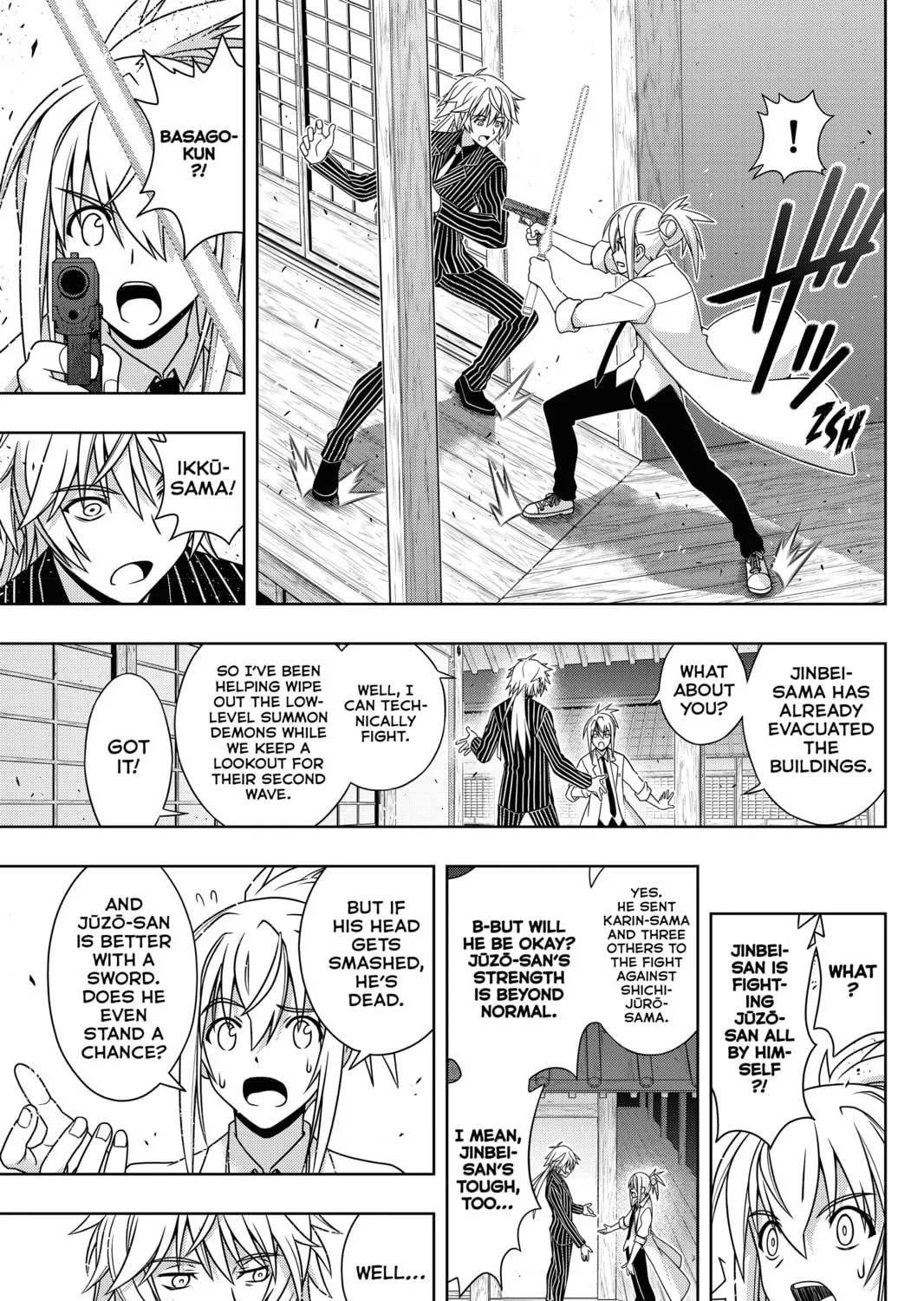 Read UQ HOLDER! chapter 161 image 40 on Lezhin