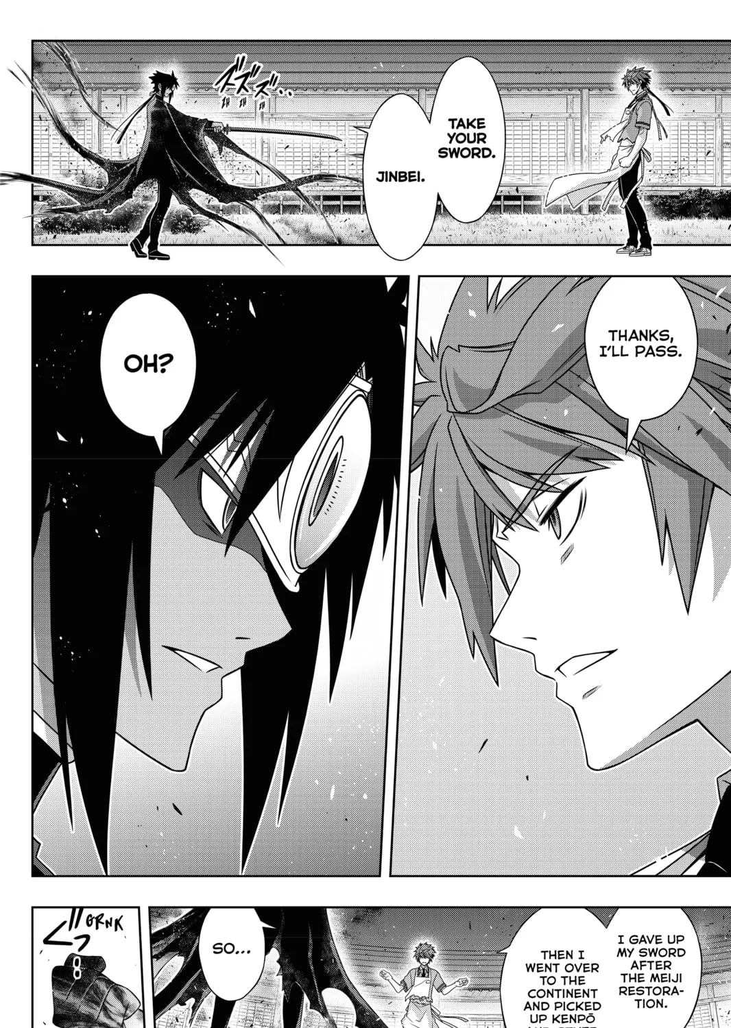 Read UQ HOLDER! chapter 161 image 42 on Lezhin