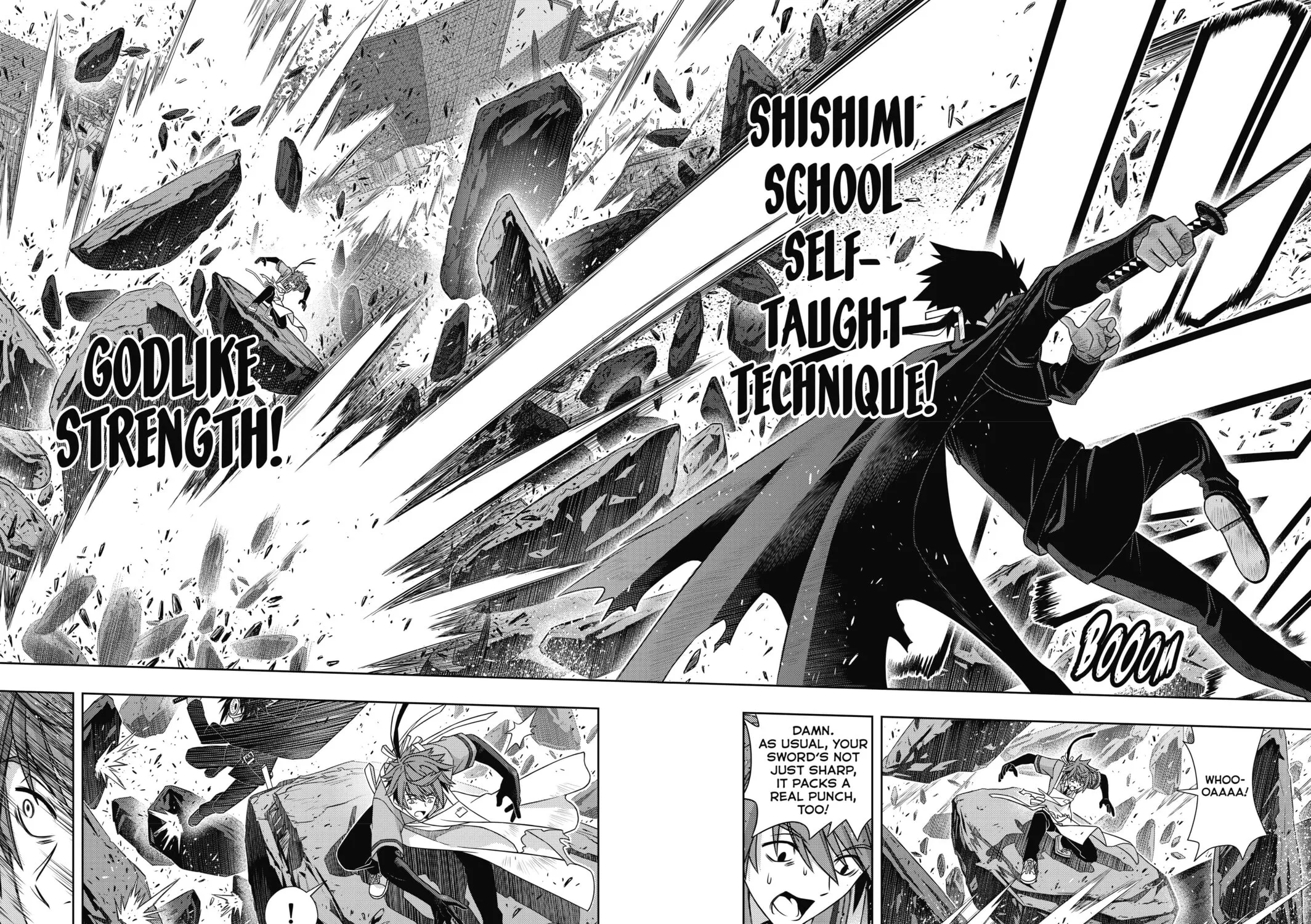Read UQ HOLDER! chapter 161 image 58 on Lezhin