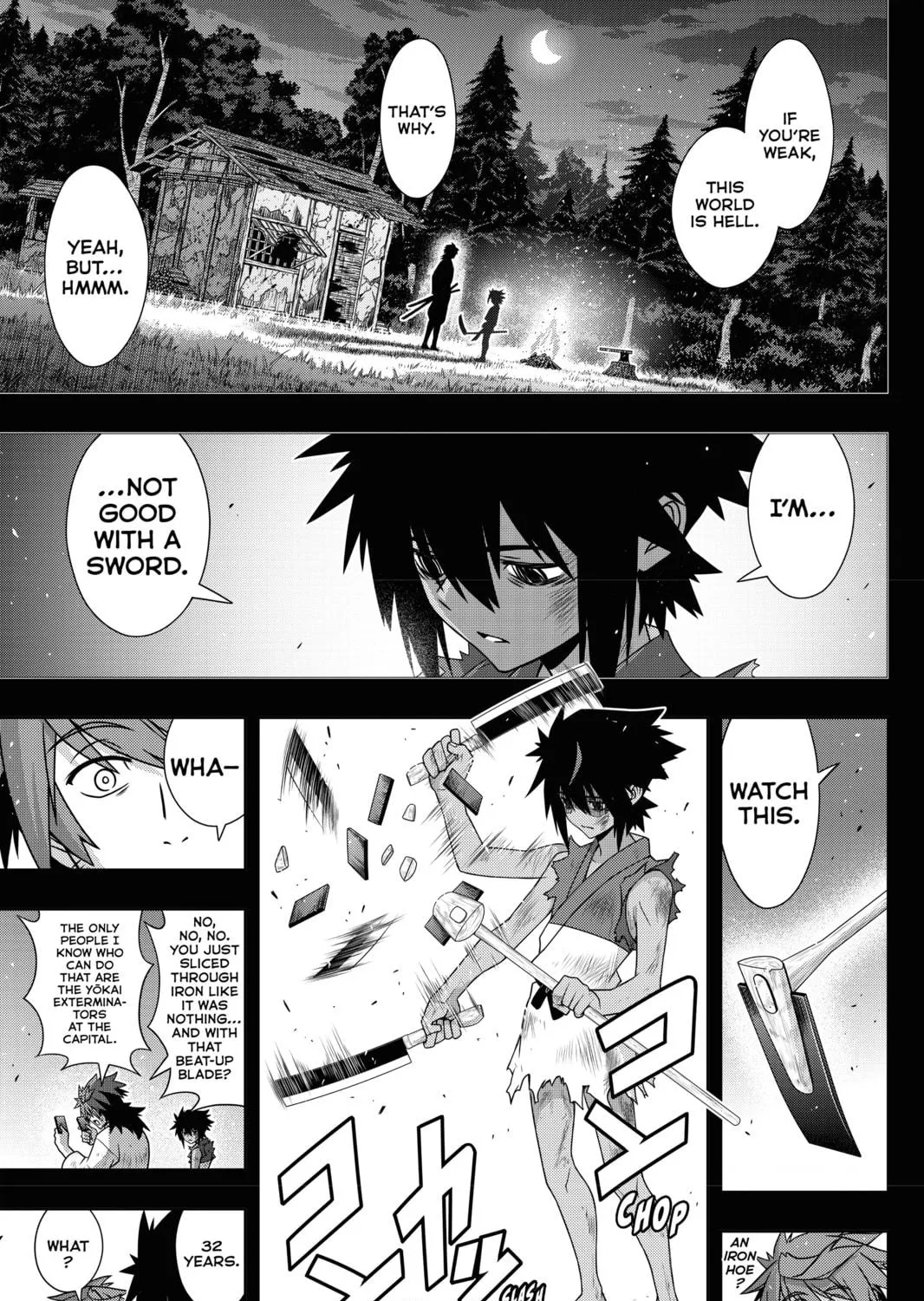 Read UQ HOLDER! chapter 161 image 8 on Lezhin