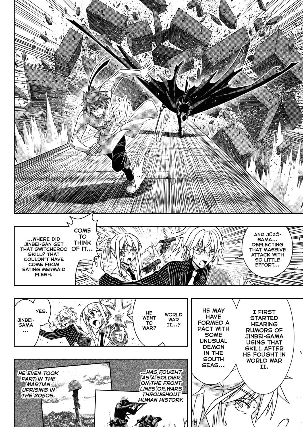 Read UQ HOLDER! chapter 162 image 18 on Lezhin