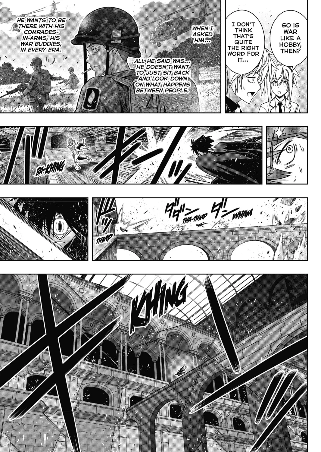 Read UQ HOLDER! chapter 162 image 20 on Lezhin