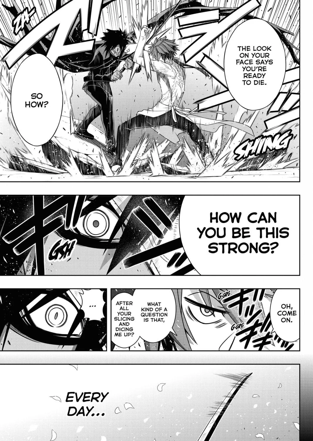 Read UQ HOLDER! chapter 162 image 28 on Lezhin