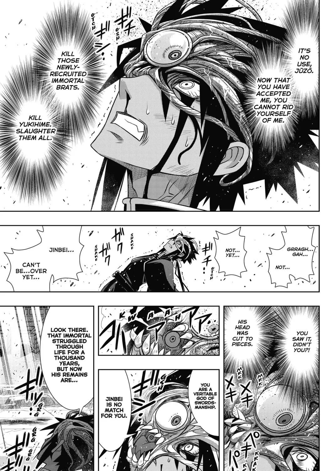 Read UQ HOLDER! chapter 162 image 64 on Lezhin
