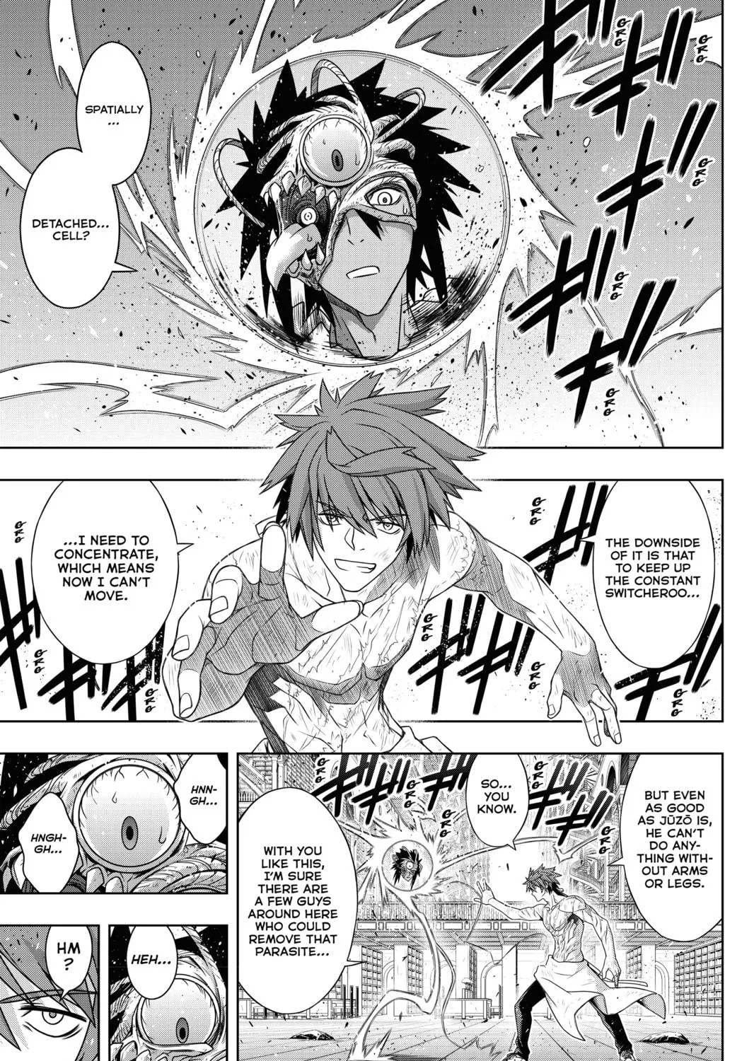 Read UQ HOLDER! chapter 163 image 10 on Lezhin