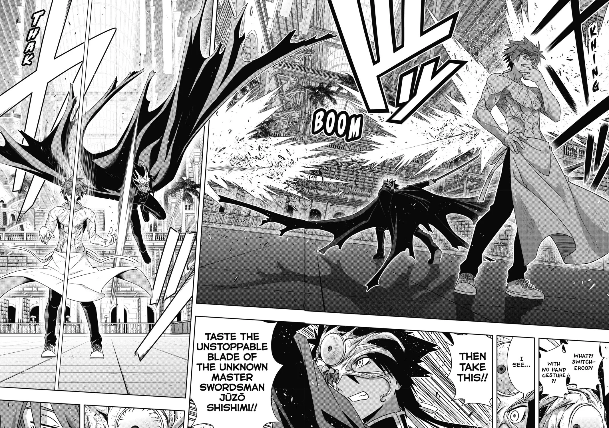 Read UQ HOLDER! chapter 163 image 2 on Lezhin