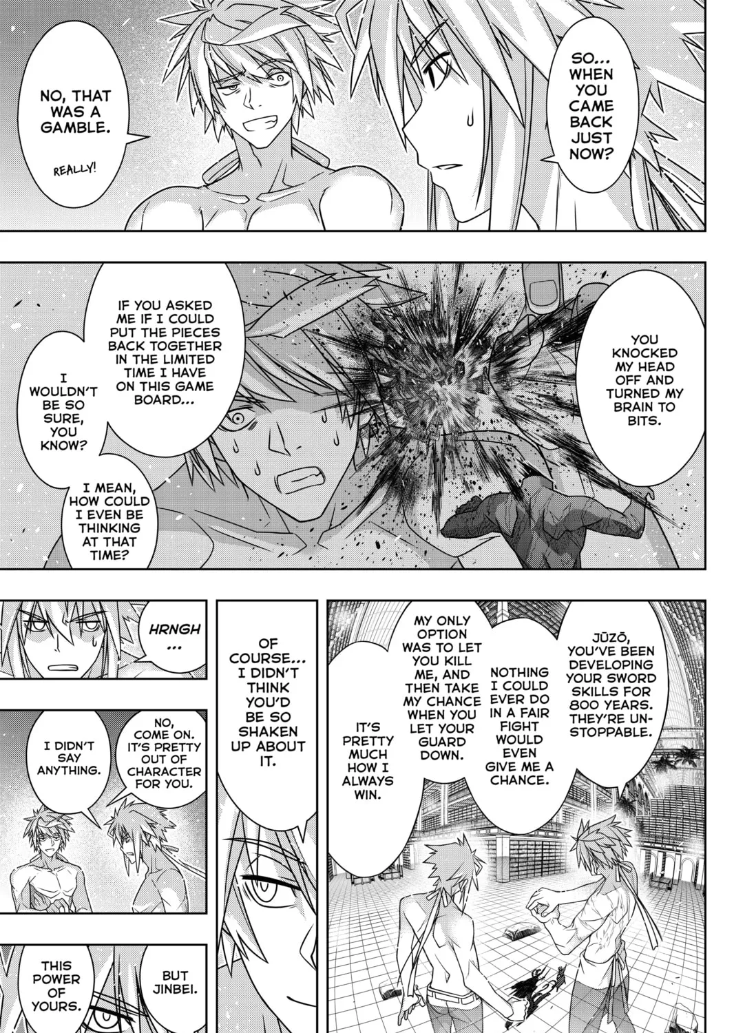 Read UQ HOLDER! chapter 163 image 26 on Lezhin