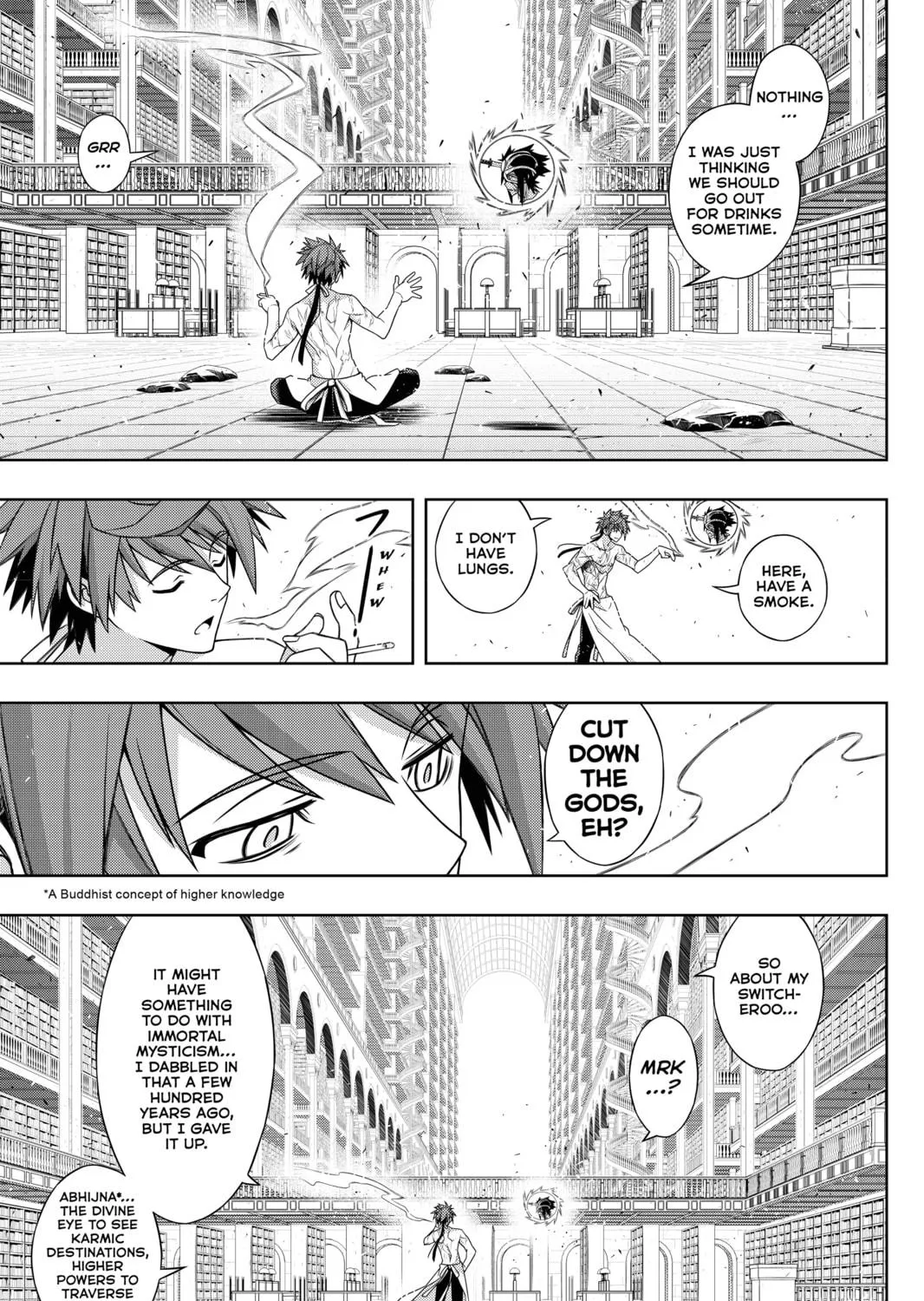 Read UQ HOLDER! chapter 163 image 34 on Lezhin