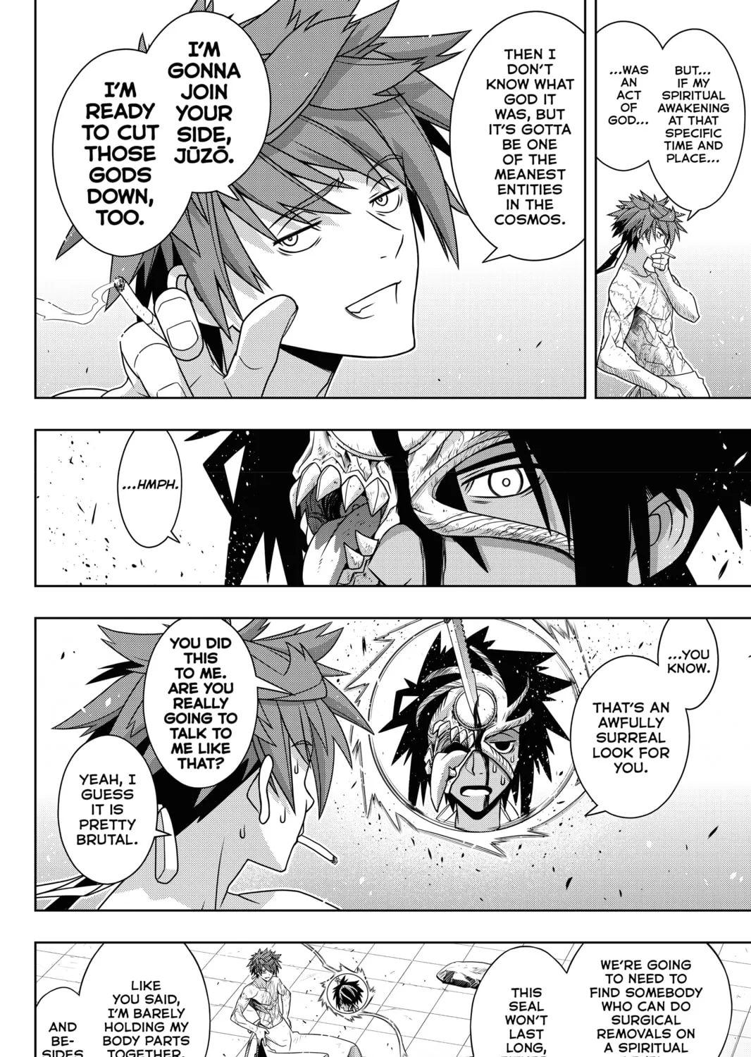 Read UQ HOLDER! chapter 163 image 36 on Lezhin