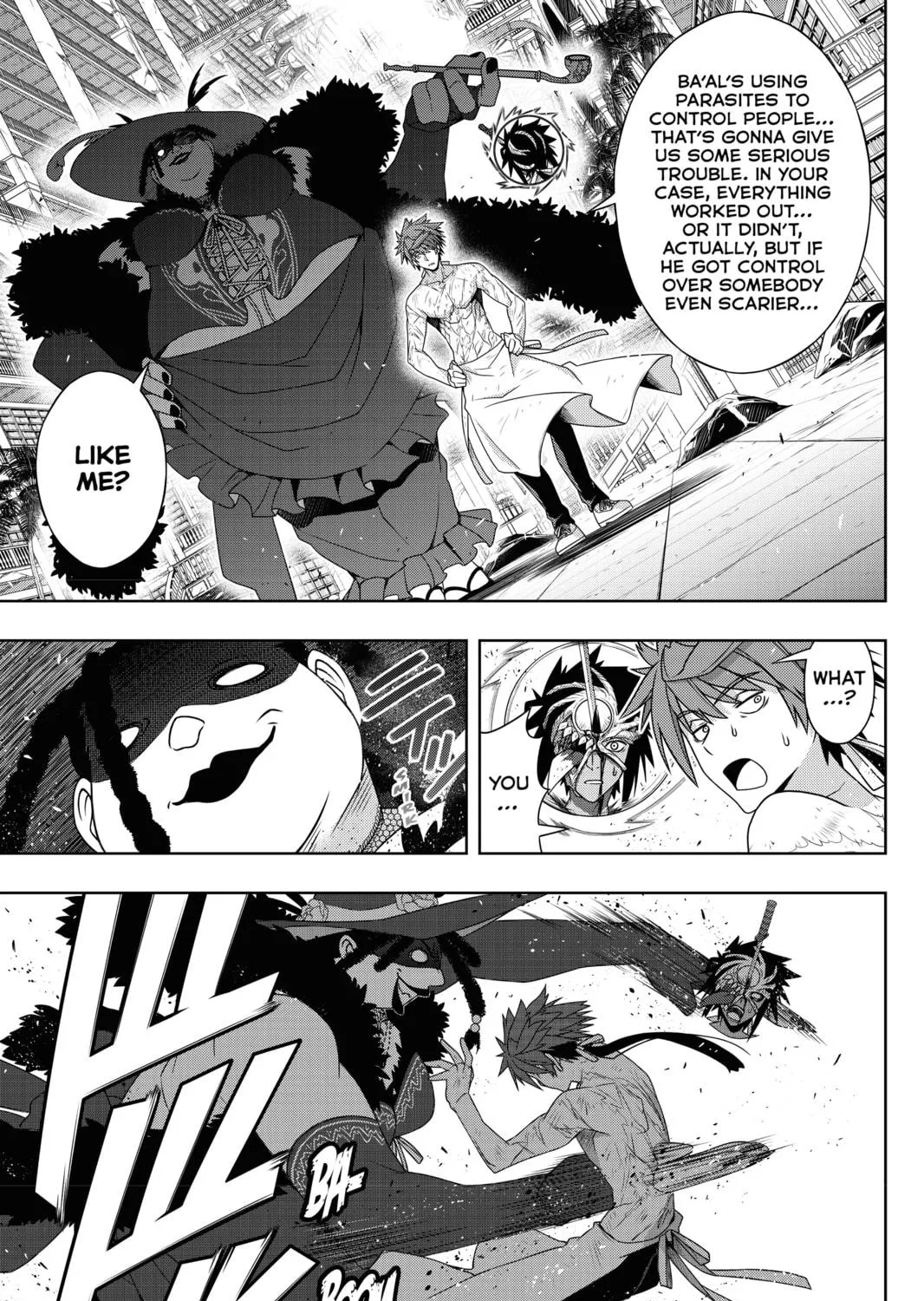 Read UQ HOLDER! chapter 163 image 38 on Lezhin