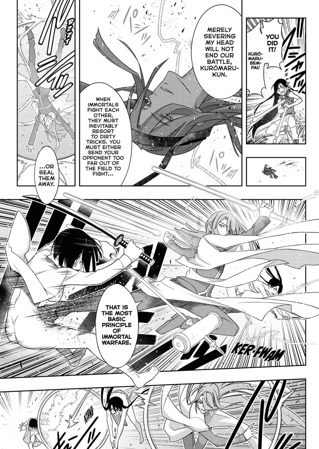 Read UQ HOLDER! chapter 163 image 46 on Lezhin