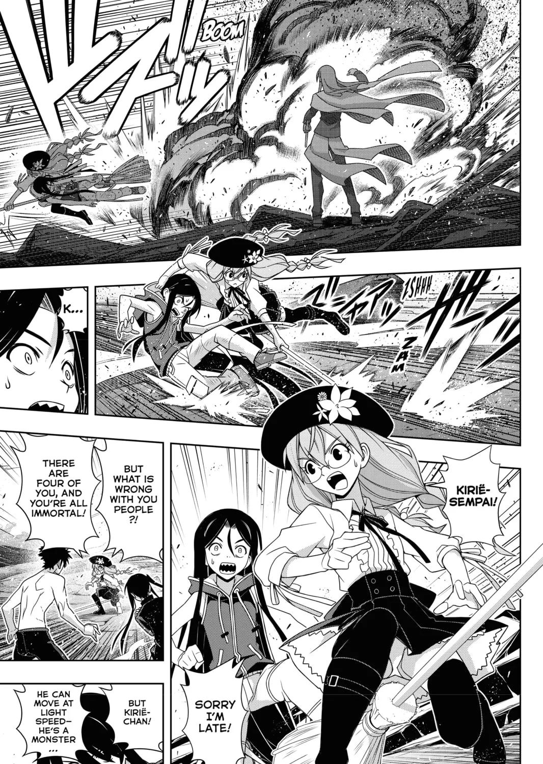 Read UQ HOLDER! chapter 163 image 50 on Lezhin