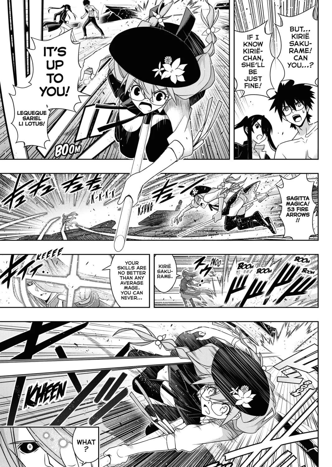 Read UQ HOLDER! chapter 163 image 54 on Lezhin