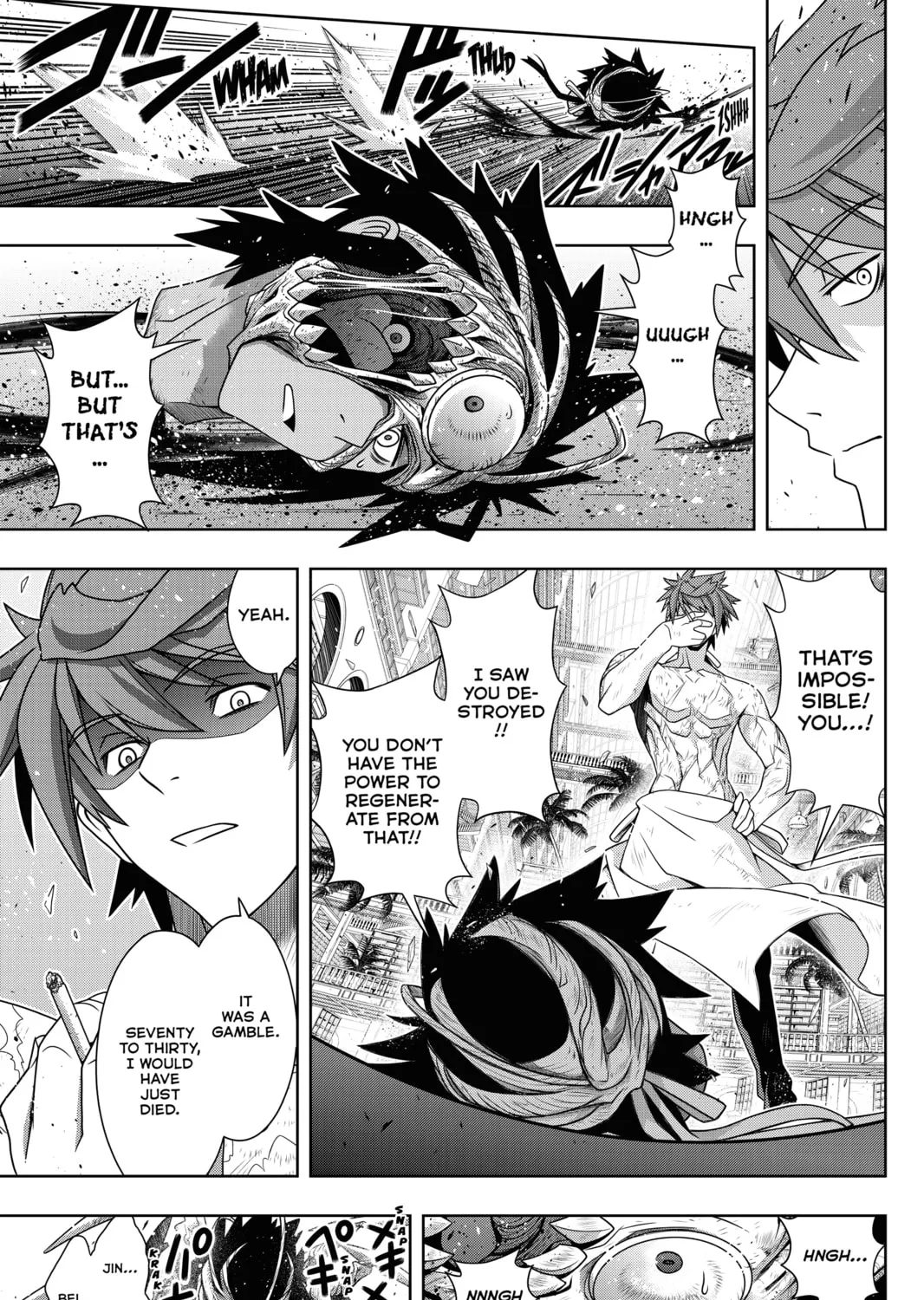 Read UQ HOLDER! chapter 163 image 6 on Lezhin