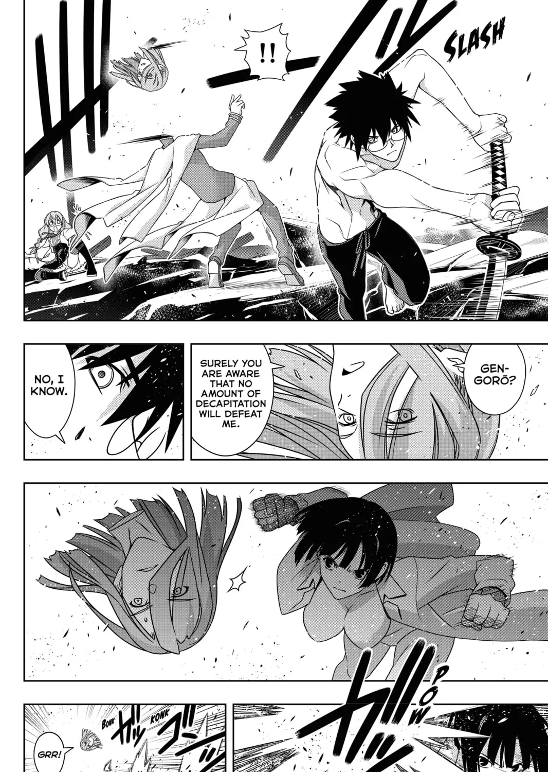 Read UQ HOLDER! chapter 163 image 60 on Lezhin
