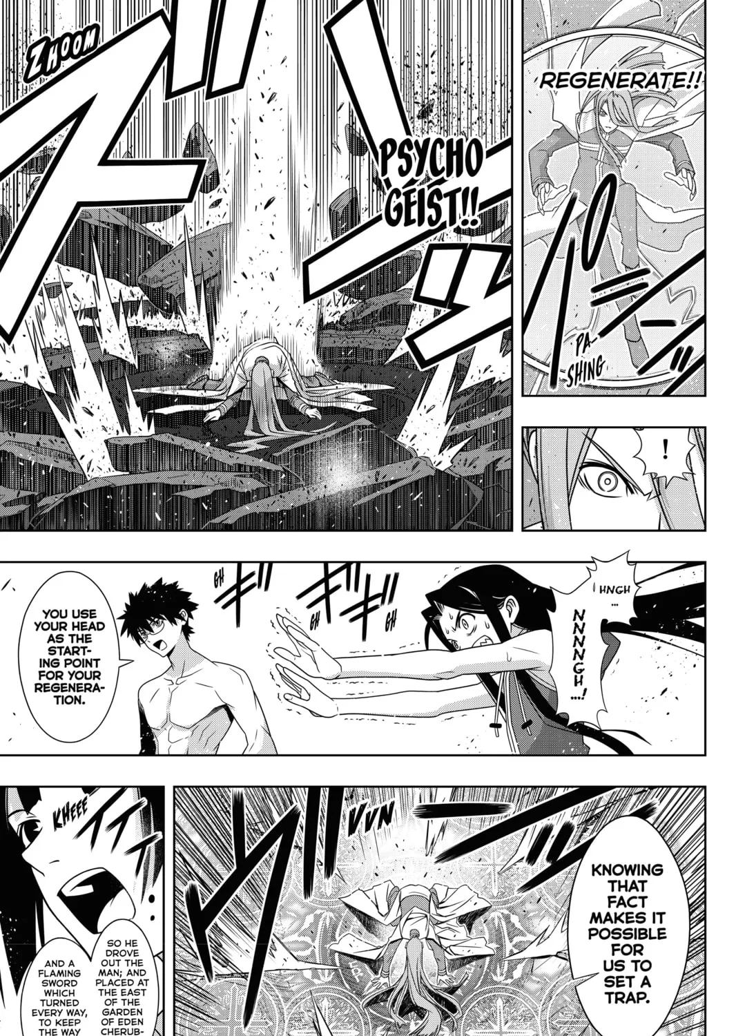 Read UQ HOLDER! chapter 163 image 62 on Lezhin