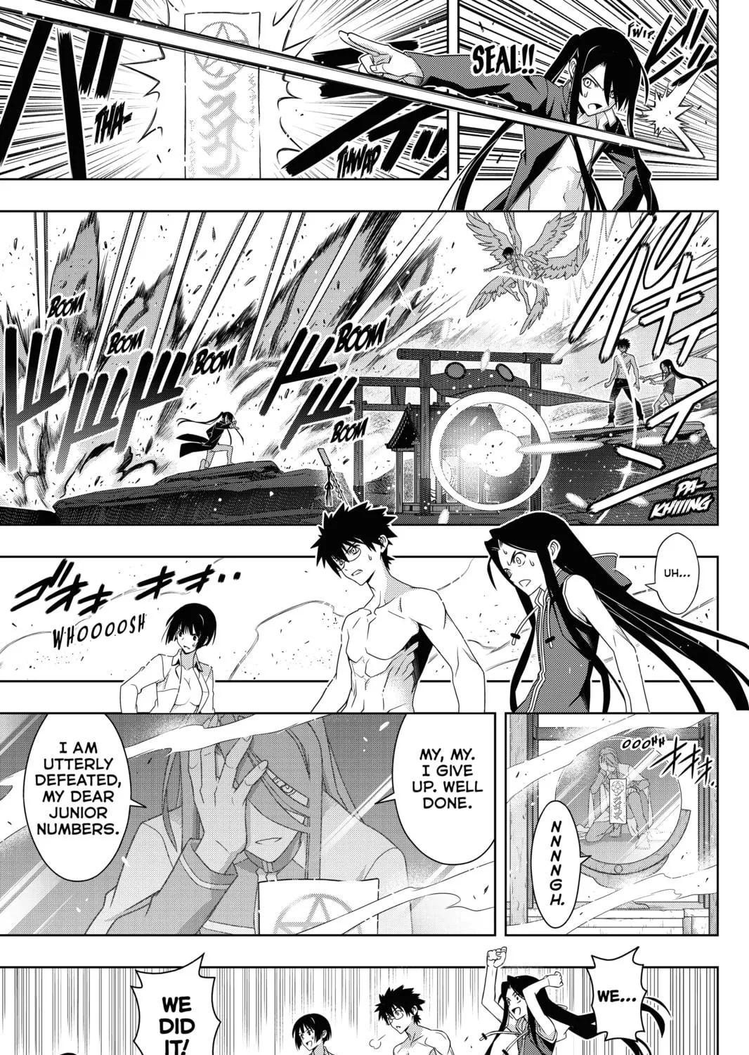 Read UQ HOLDER! chapter 163 image 70 on Lezhin