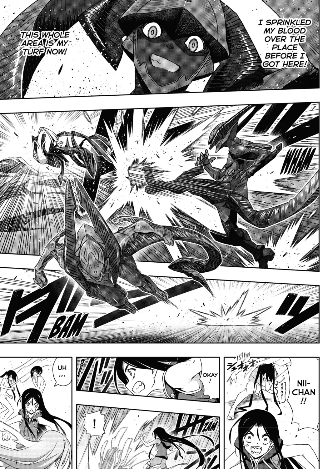 Read UQ HOLDER! chapter 164 image 14 on Lezhin