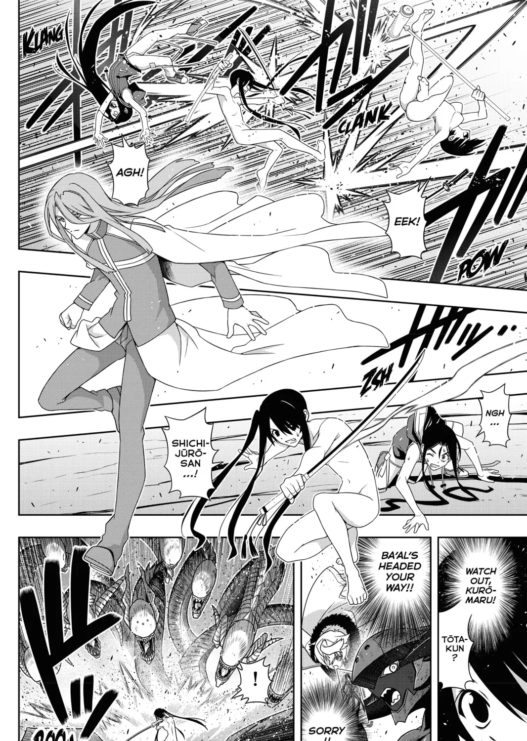 Read UQ HOLDER! chapter 164 image 42 on Lezhin