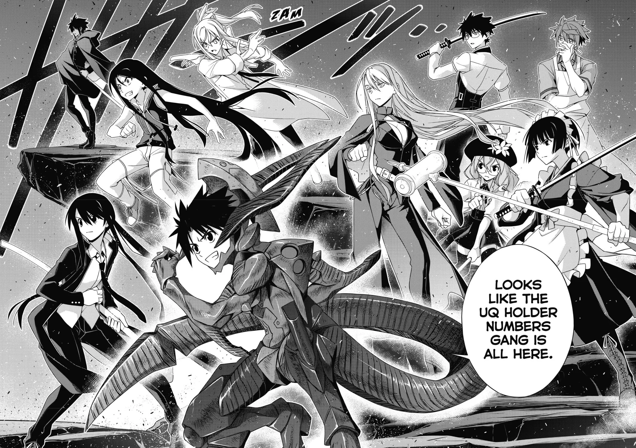 Read UQ HOLDER! chapter 164 image 64 on Lezhin