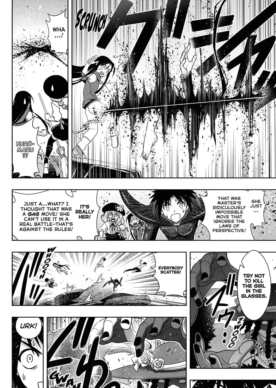 Read UQ HOLDER! chapter 164 image 8 on Lezhin
