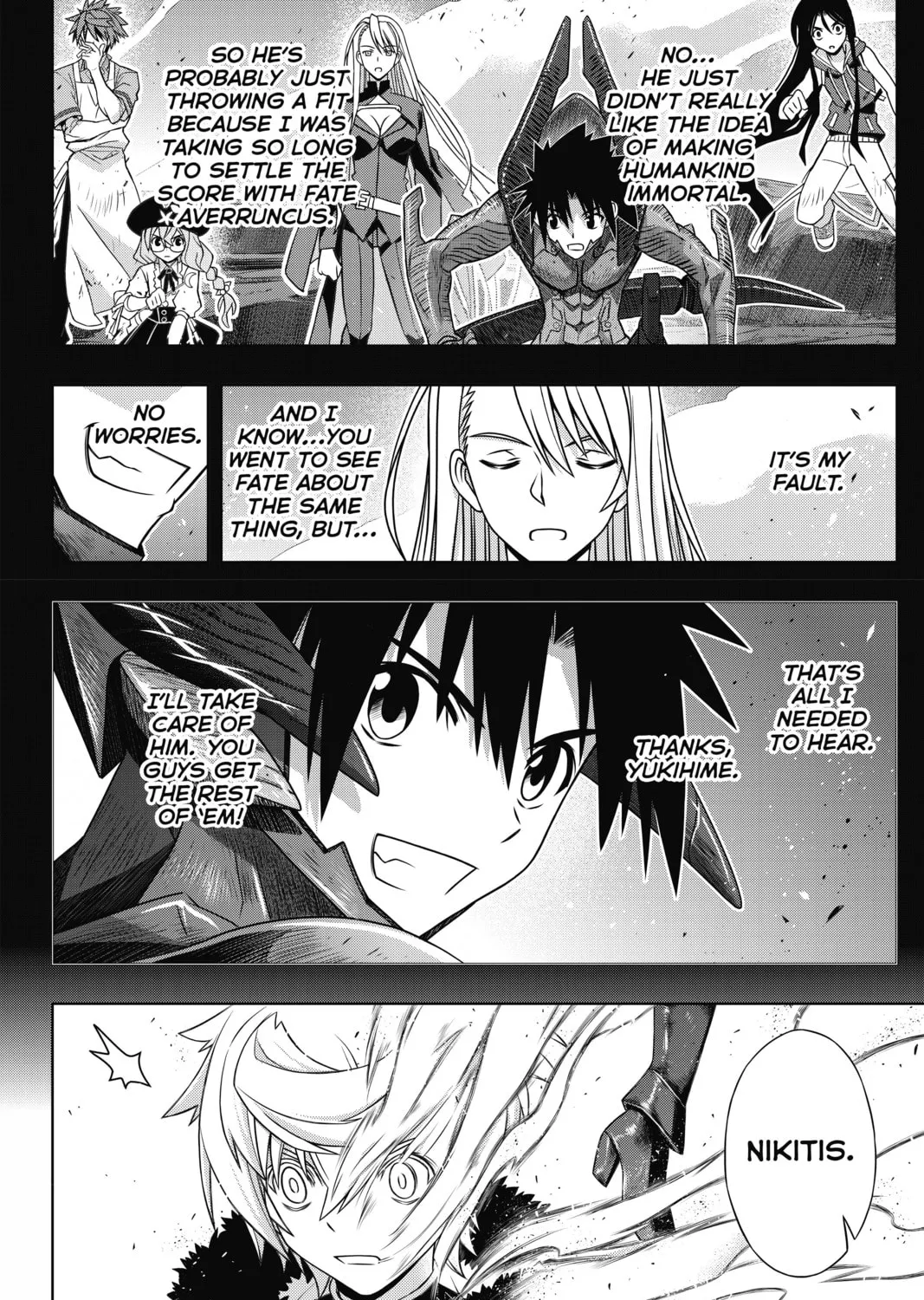 Read UQ HOLDER! chapter 165 image 30 on Lezhin