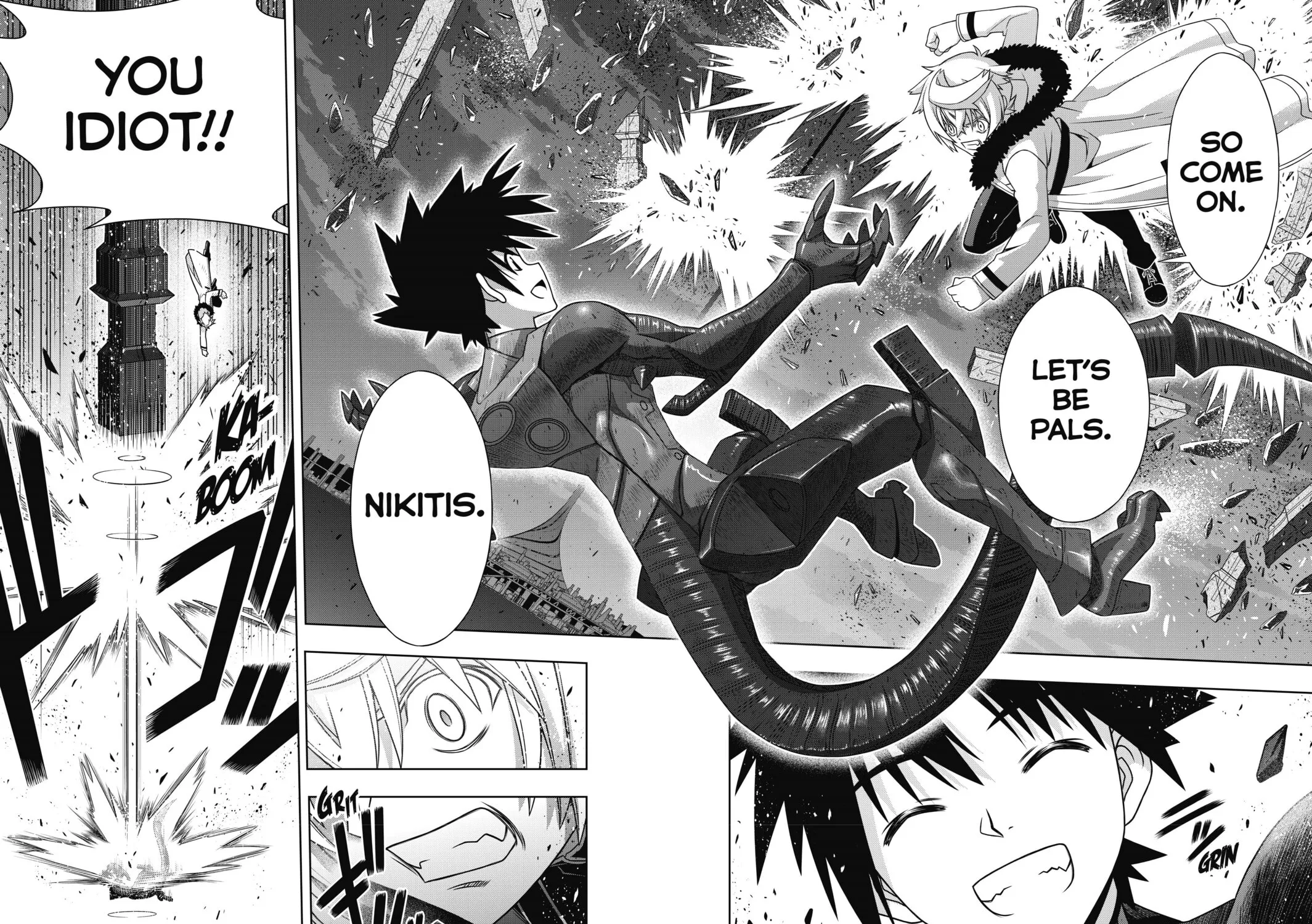 Read UQ HOLDER! chapter 165 image 38 on Lezhin