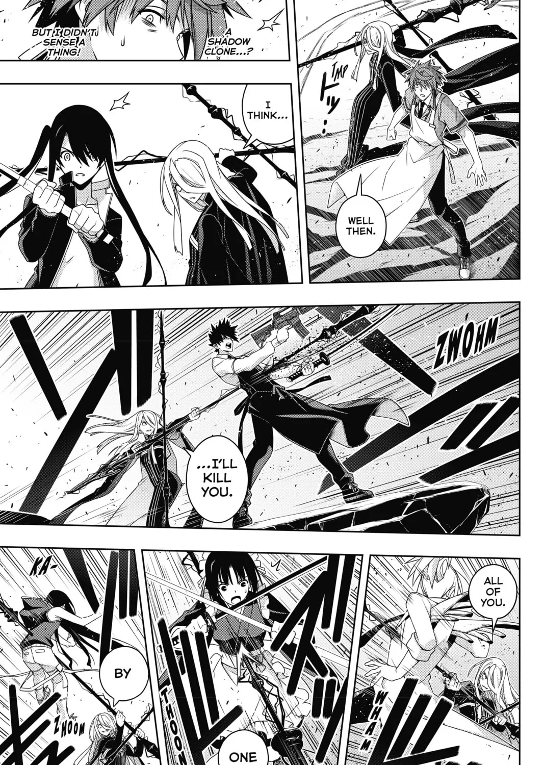 Read UQ HOLDER! chapter 165 image 42 on Lezhin