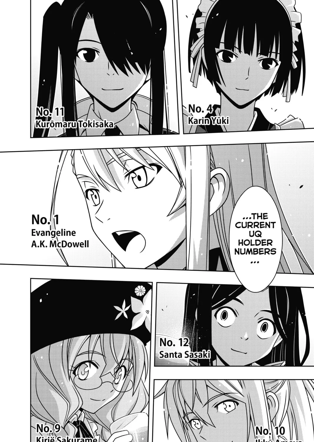 Read UQ HOLDER! chapter 166 image 14 on Lezhin