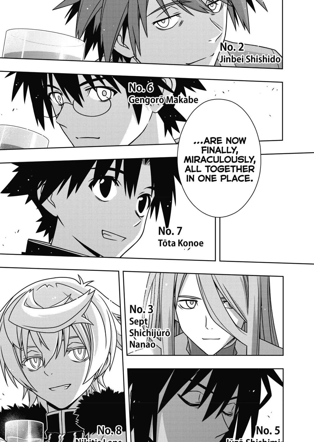 Read UQ HOLDER! chapter 166 image 16 on Lezhin