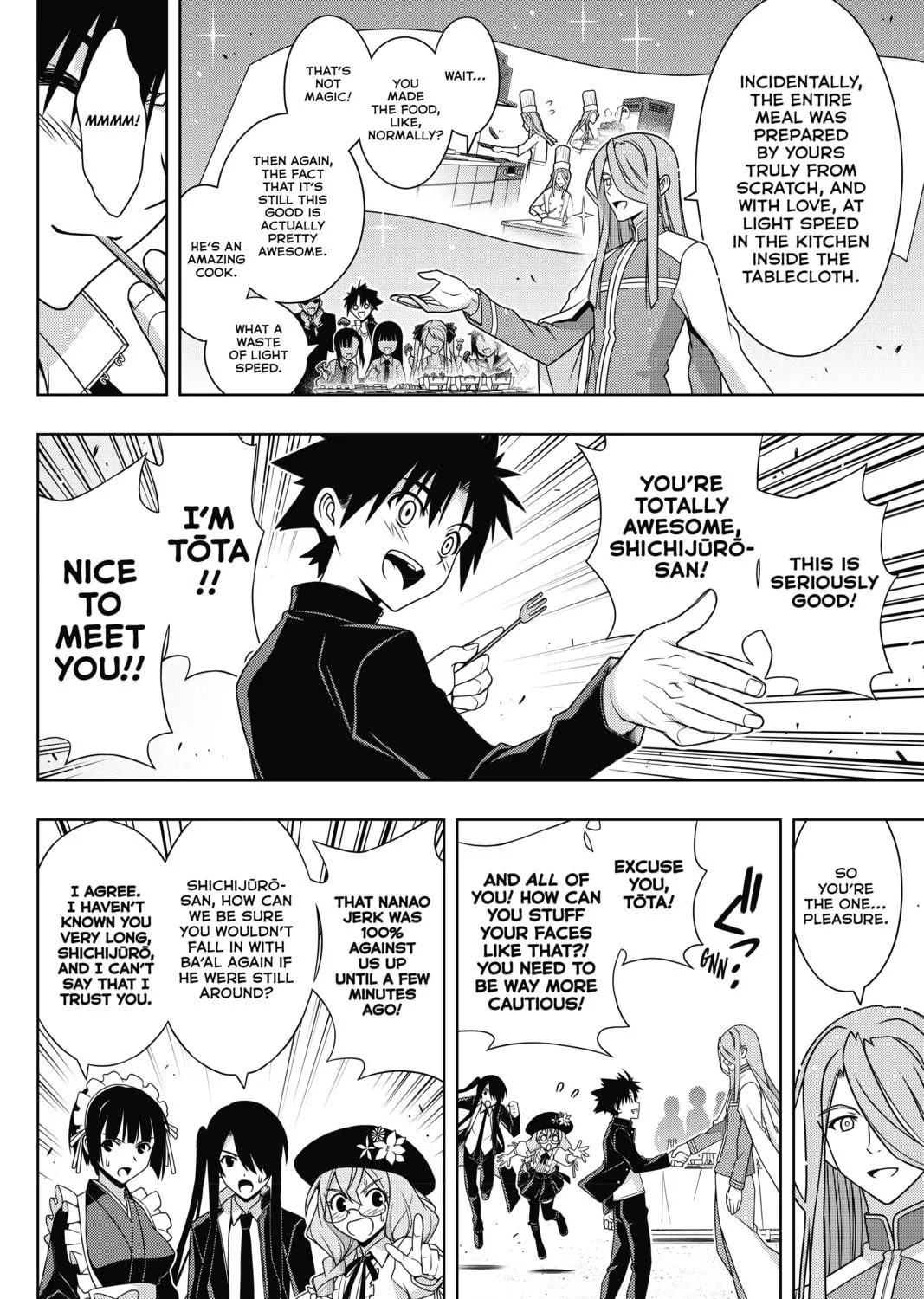 Read UQ HOLDER! chapter 166 image 22 on Lezhin