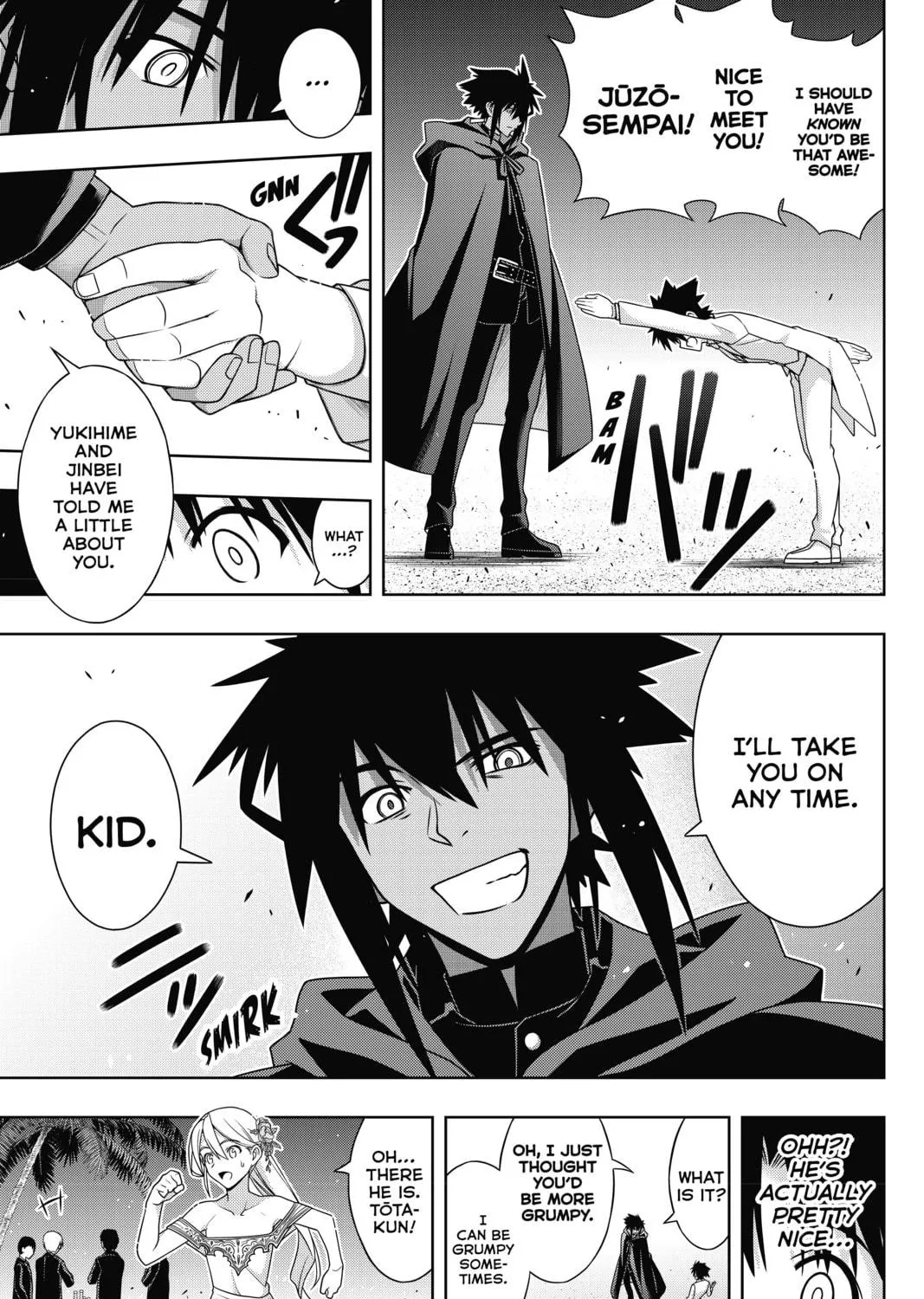 Read UQ HOLDER! chapter 166 image 40 on Lezhin