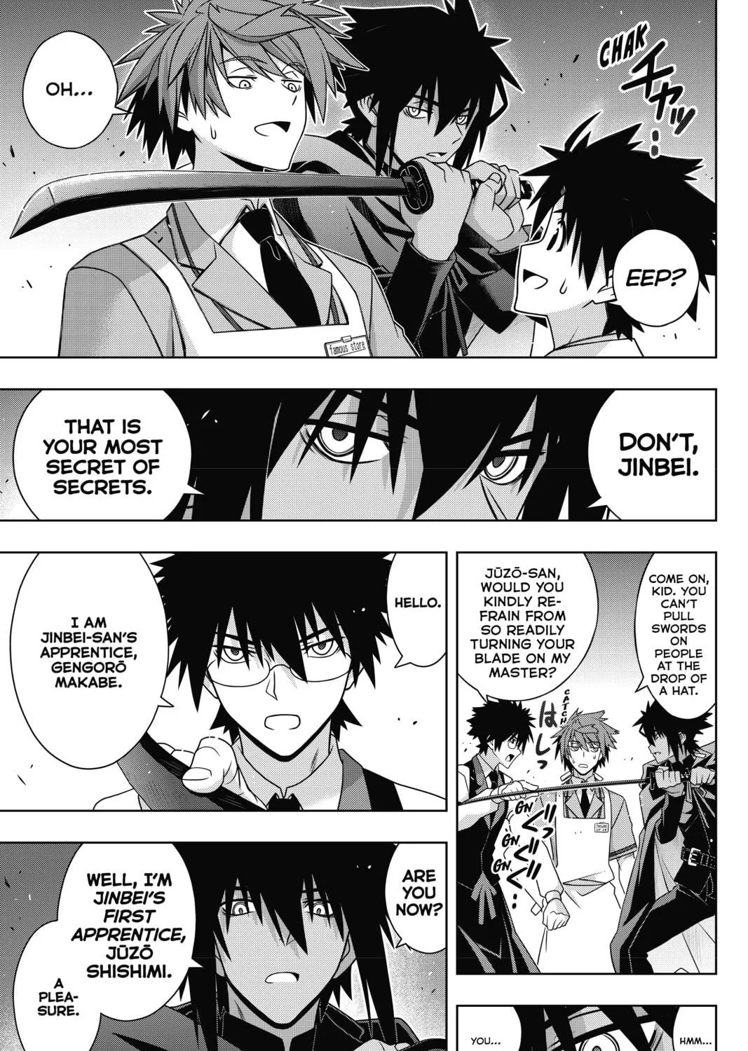 Read UQ HOLDER! chapter 166 image 52 on Lezhin