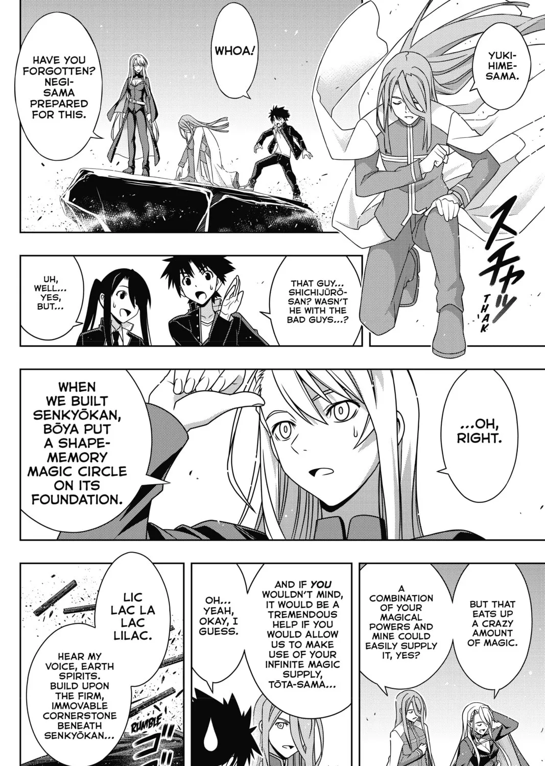 Read UQ HOLDER! chapter 166 image 6 on Lezhin