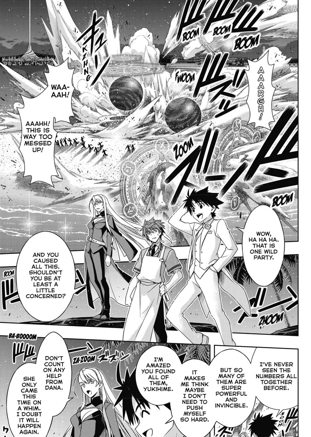 Read UQ HOLDER! chapter 166 image 76 on Lezhin