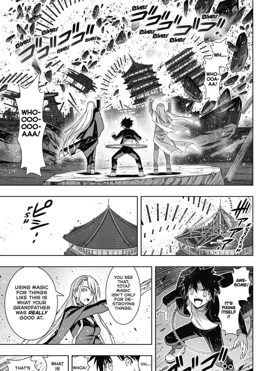 Read UQ HOLDER! chapter 166 image 8 on Lezhin
