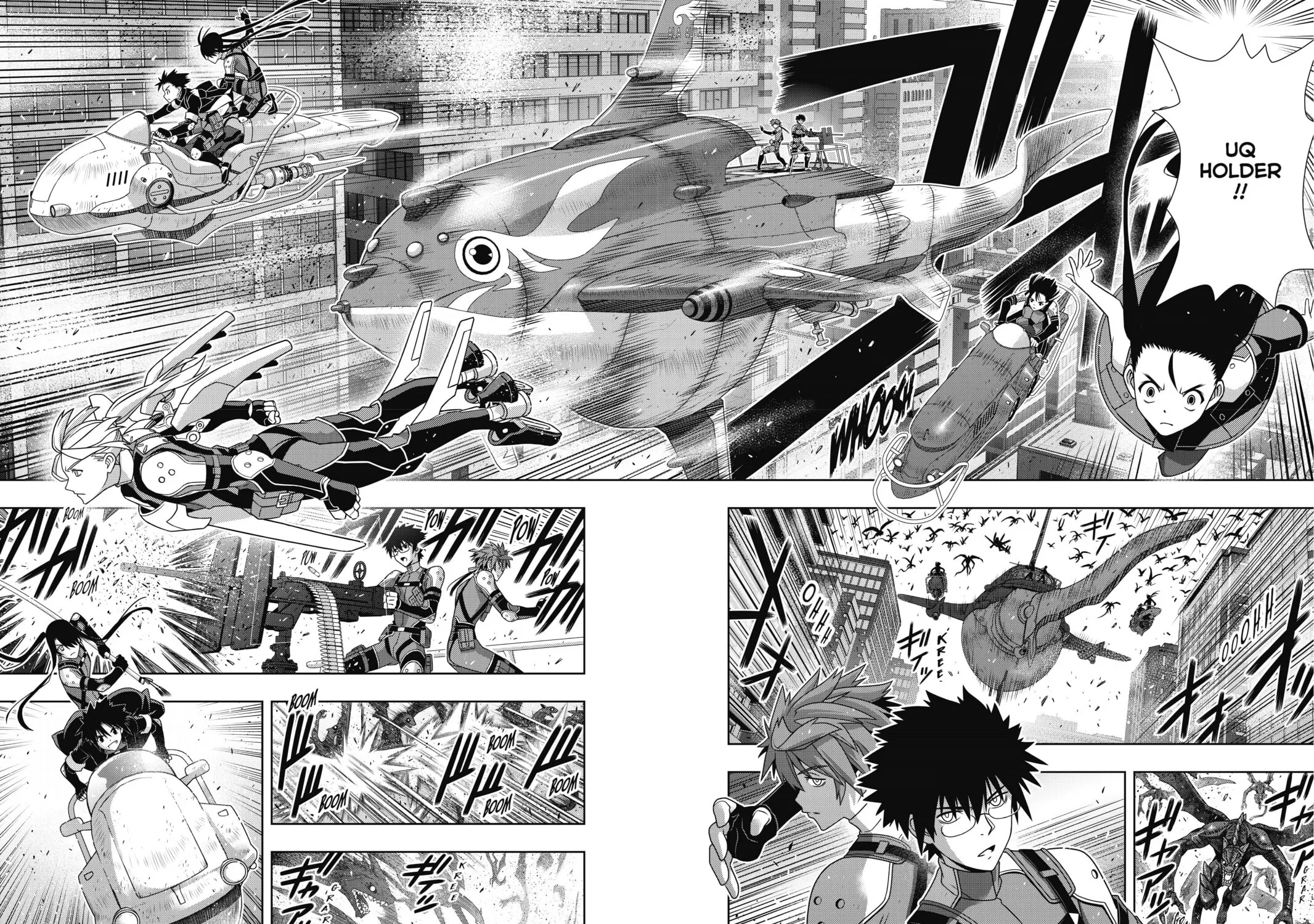 Read UQ HOLDER! chapter 167 image 2 on Lezhin