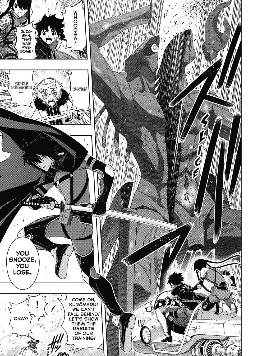 Read UQ HOLDER! chapter 167 image 32 on Lezhin