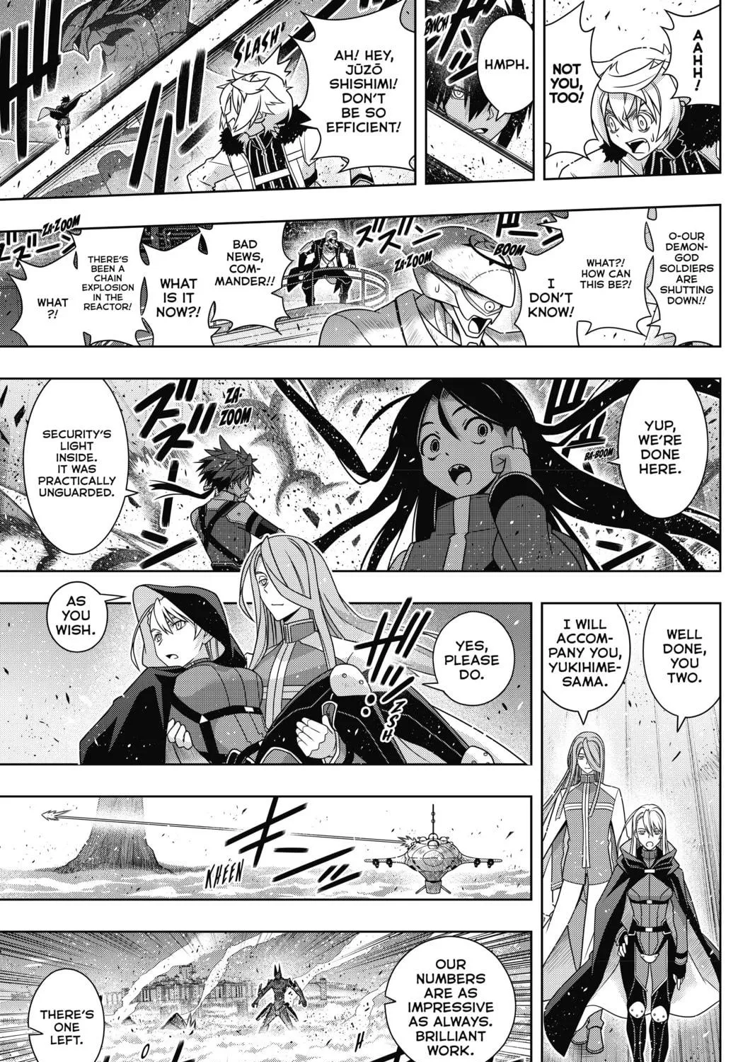 Read UQ HOLDER! chapter 167 image 40 on Lezhin
